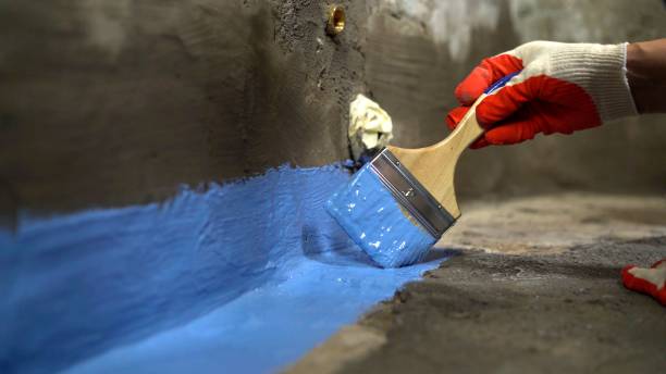 Commercial Waterproofing project at a Pontiac, IL business property by SJ Waterproofing Pros